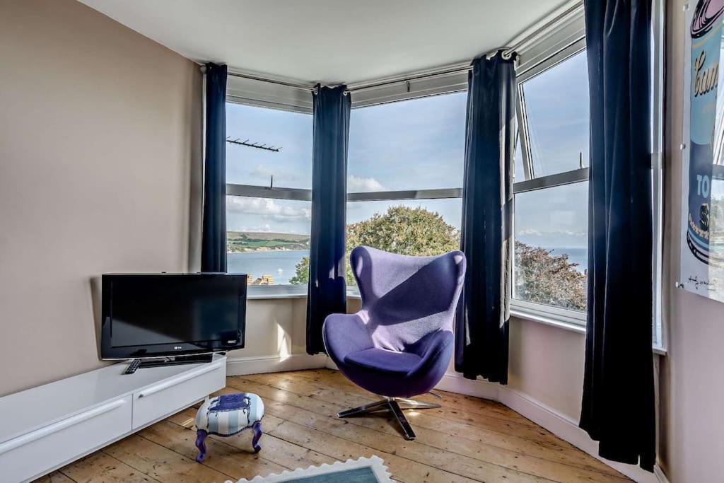 Dizzy Heights Swanage Sleeps 10 With Amazing Views Villa Екстериор снимка